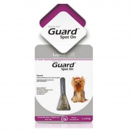 Dorso Pet Guard Spot On Pipeta Antipulgas Piojos y Garrapatas para Perro