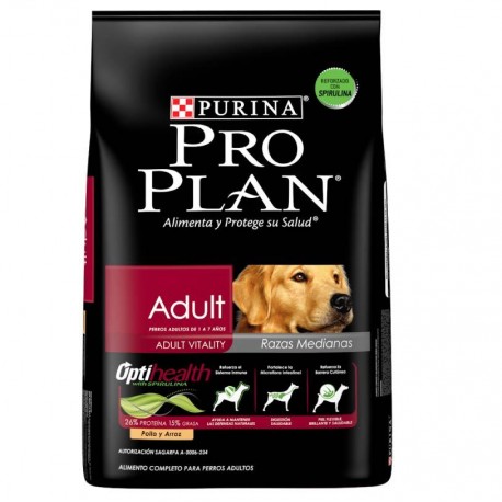 Pro Plan Adulto Razas Medianas OptiHealth - Alimento para Perro