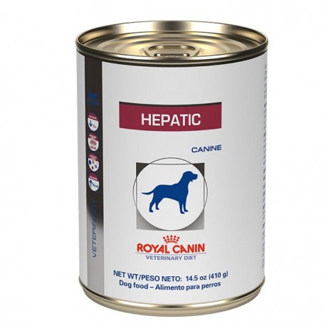 Lata Royal Canin Hepatic 410 g - Alimento para perro