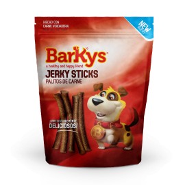 Barkys Palitos De Carnaza Carne 1 Kg - Premios Jerky Sticks