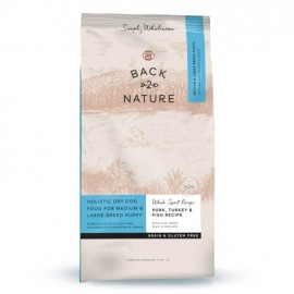Back 2 Nature Cachorro Razas Medianas y Grandes - Alimento Holistico para Perro