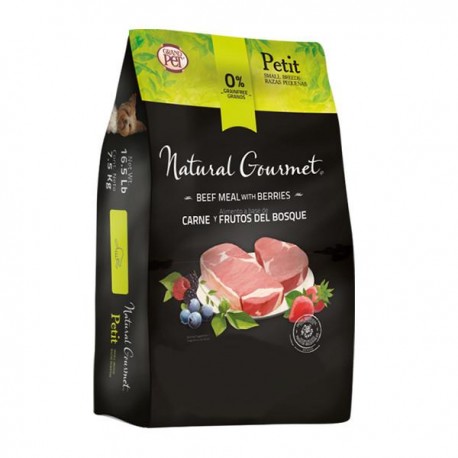 Natural Gourmet Petit Razas Pequeñas - Alimento para Perro