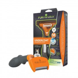 Cepillo Deslanador Furminator Perro Mediano Pelo Corto