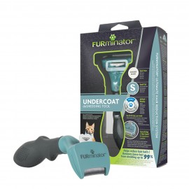 Cepillo Deslanador Furminator Para Gato Chico y Mediano Pelo Corto