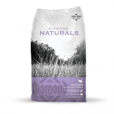 Diamond Naturals Kitten 2.7 Kg - Alimento para Gatito Cachorro