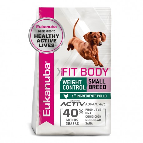 Eukanuba Weight Control Small Breed - Control de Peso Raza Pequeña