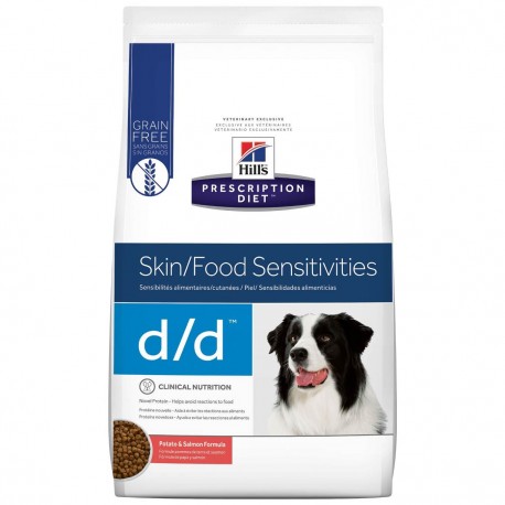 Hills d/d, Alergias Alimentarias, Salmon - Alimento para Perro Prescription Diet