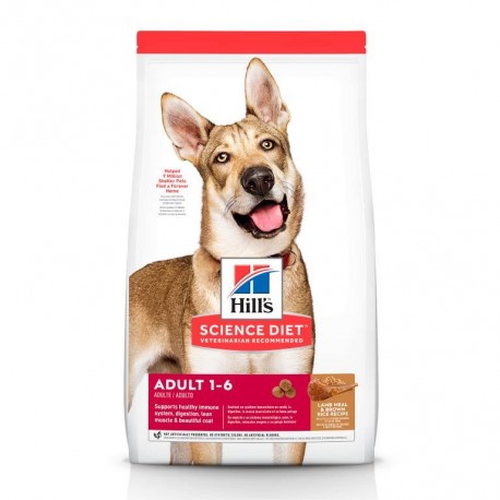 Hills Adulto Cordero y arroz 15 kg - Alimento para perro Science Diet