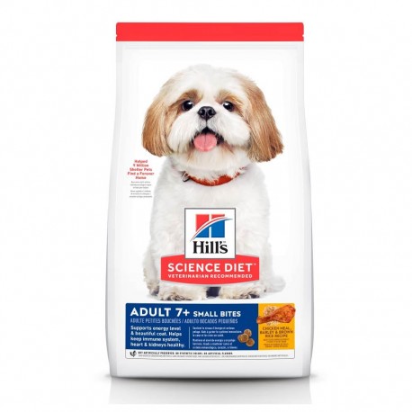 Hills Small Bites Adulto7+ - Alimento para Perro Raza Pequeña Science Diet