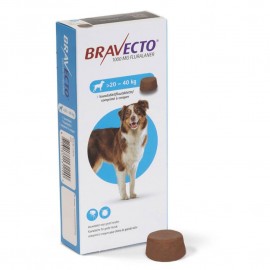 Bravecto Para Perro De 20 A 40 Kg - 1000 Mg  - Antipulgas y Garrapatas