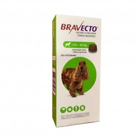 Bravecto Para Perro De 10 A 20 Kg - 500 Mg  - Antipulgas y Garrapatas