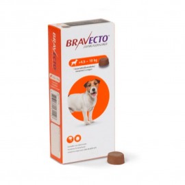 Bravecto Para Perro De 4.5 A 10 Kg - 250 Mg  - Antipulgas y Garrapatas